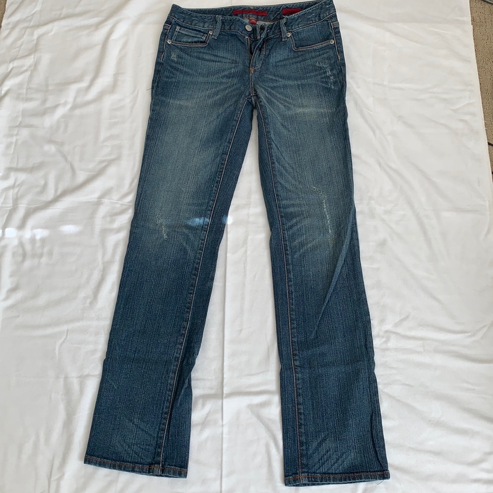 Banana Republic Factory straight leg jeans, size 2